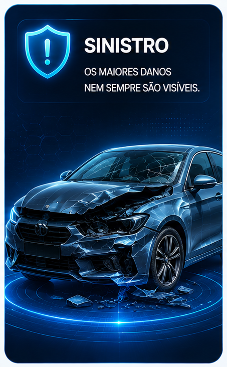 Veículo com sinistro